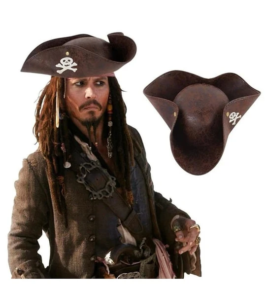 Vinleks Kaptan Jack Korsan Şapkası - 3