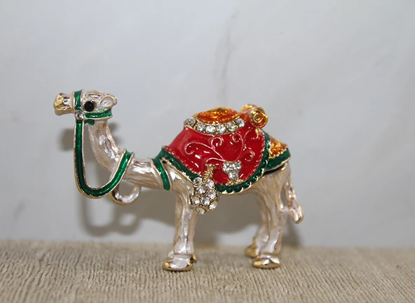 Swarovski Taşlı Minik Figür - Deve Model 2 - 1