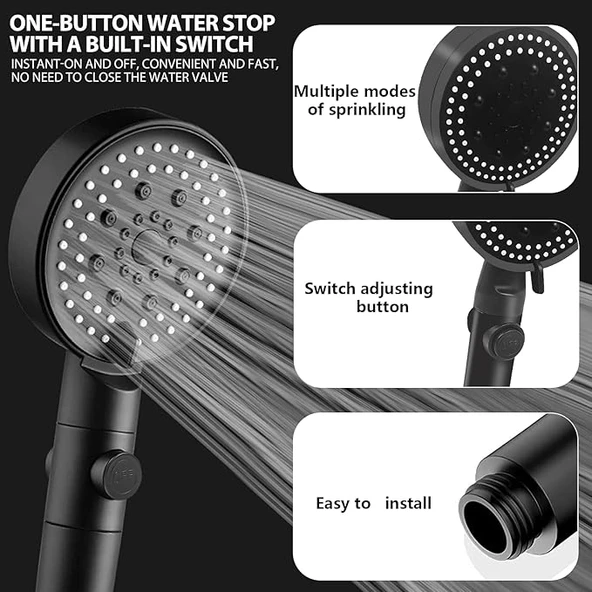 Duş Başlığı Seti 5 Mod - 3