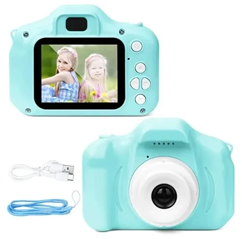 Mini Kamera Fotoğraf Makinesi Mavi