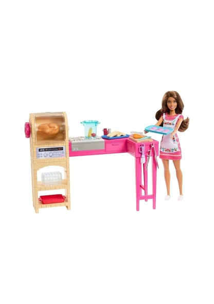 Barbie Teresa ve Mutfağı Oyun Seti JCT06 Lisanslı Ürün - 3