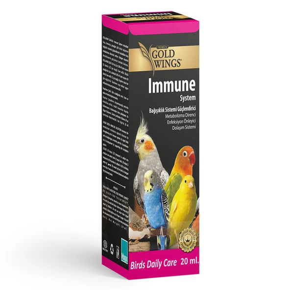 Gold Wings Premium Immune (Enfeksiyon Önleyici) 20cc Vitamin
