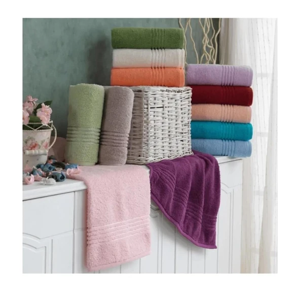 Maxstyle Pamuk Venüs Havlu Kırmızı 70x140cm - 2