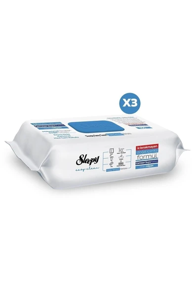 Easy Clean Çamaşır Suyu Katkılı Yüzey Temizlik Havlusu 3x100 (300 YAPRAK) - 3