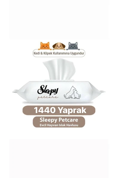Petcare Evcil Hayvan Temizleme Havlusu 60x24Paket (1 Koli) - 5