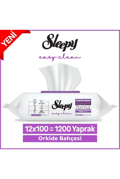 Easy Clean 3 lü Yüzey Temizlik Havlusu Seti – Kiraz Çiçeği, Orkide Bahçesi, Lilyum Buketi - 3