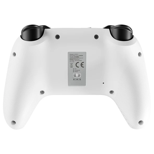 Rampage HYDRA Beyaz BT + 2.4 GHz PC Gamepad RGB Joypad - 6