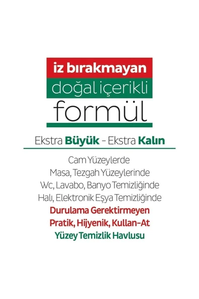 SleepyEasy Clean Yüzey Temizlik Havlusu 300'LÜ - 3