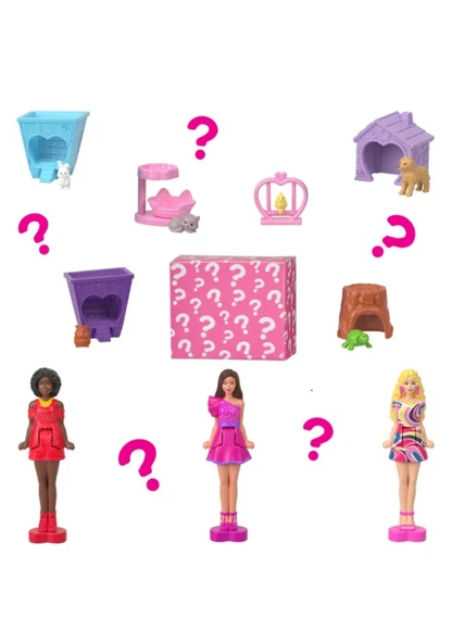 Barbie Mini Barbieland Evler HYF44 HYF47 Lisanslı Ürün - 5