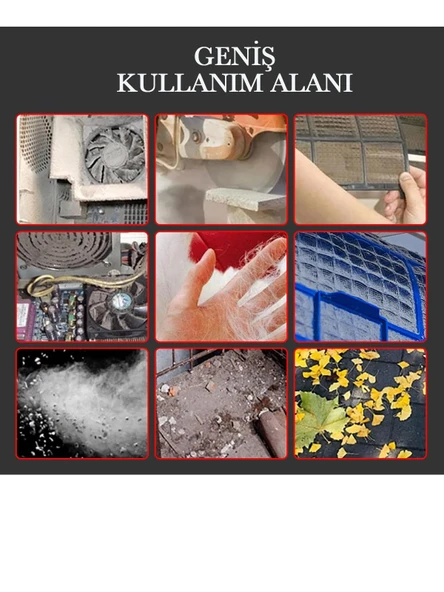 Germany Style Turbo Fan Çift Akülü Toz -Yaprak-Su -Araç Yıkama Hava Üfleme Makinesi - 4