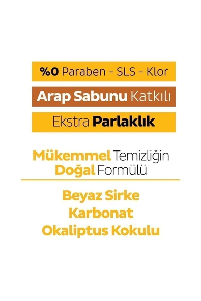 Easy Clean Arap Sabunu Çamaşır Suyu Katkılı Yüzey Temizlik Havlusu 100 100 (200 YAPRAK) - 3