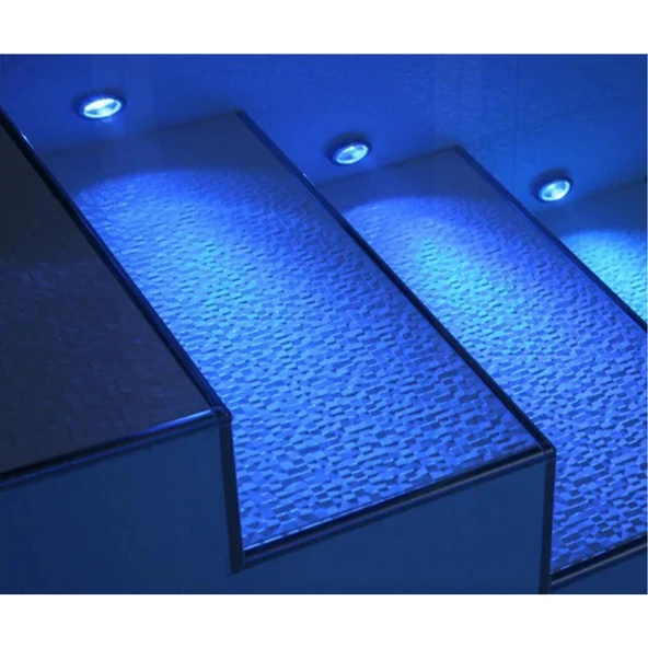 Slim Flat Sıva üstü Led Havuz Aydınlatma Ampülü lamba Mavi A-1205 PAR-56 30W 12V IP68 - 6