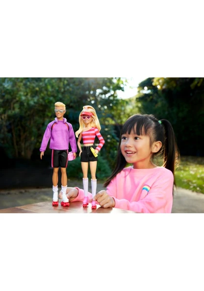Barbie Ken 65. Yıl 2'li Parti Bebekleri HXK90 Lisanslı Ürün - 9