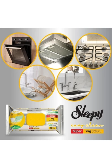 Easy Clean Süper Yağ Çözücü Havlu 4X30 (120 Yaprak) - 5