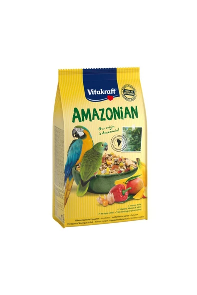 Amazon Afrıka Ve Grı Papağan Yemı 750 gr X 1 Adet