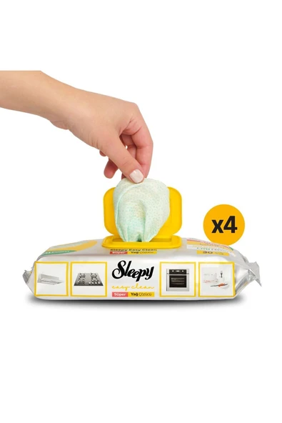 Easy Clean Süper Yağ Çözücü Havlu 4X30 (120 Yaprak) - 2