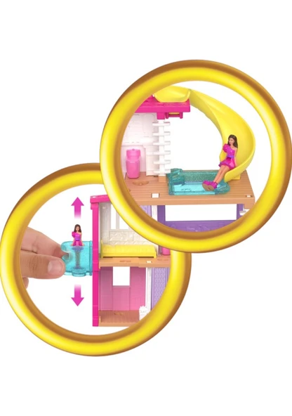 Barbie Mini Barbieland Evler HYF44 HYF47 Lisanslı Ürün - 9
