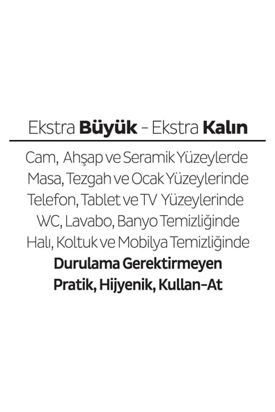 Easy Clean Lilyum Buketi Yüzey Temizlik Havlusu 6X100 (600 Yaprak) - 5