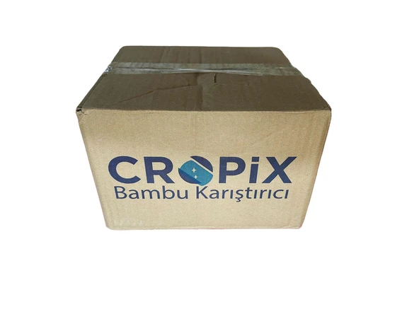 Cropix Tahta Ahşap Bambu Doğal Çay Kahve Karıştırıcı Çubuk Kaşık - 10.5 Cm. - 400 Adetlik 24 Paket