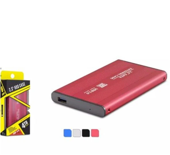 HADRON HDX1751 HDD KUTUSU USB3.0 METAL SATA 2.5"ÇOK RENKLİ