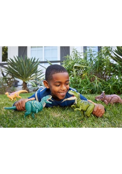 Jurassic World Kükreyen Dinozor Pachyrhinosaur HLP14 HTK72 Lisanslı Ürün - Resim 7