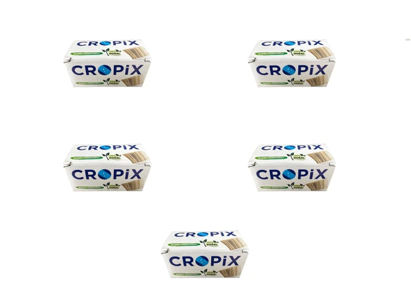 Cropix Tahta Ahşap Bambu Doğal Çay Kahve Karıştırıcı Çubuk Kaşık - 10.5 Cm. - 400 Adetlik 5 Paket