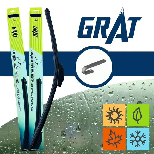 GRAT - OPEL MERIVA - ÖN MUZ SİLECEK TAKIMI - 700+580mm - 1272032