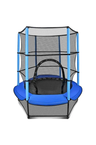CKspor 140 cm Korumalı Çocuk Trambolini  (55 inç) Fileli Trambolin - 3