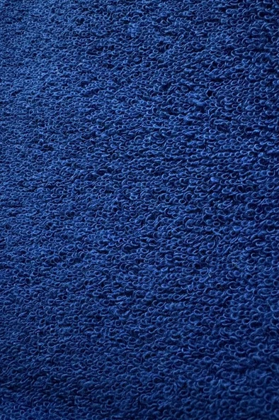 Kuaförler İçin Yüksek Emici A Kalite Baş Havlusu 90x50 cm Mavi - 2