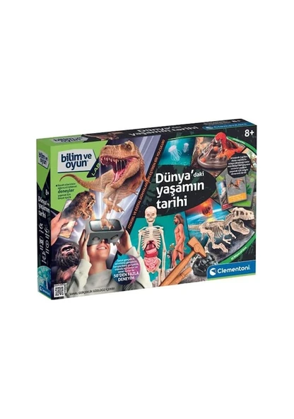 Clementoni Bilim ve Oyun Dünyadaki Yaşamın Tarihi 64839 Lisanslı Ürün - Resim 2