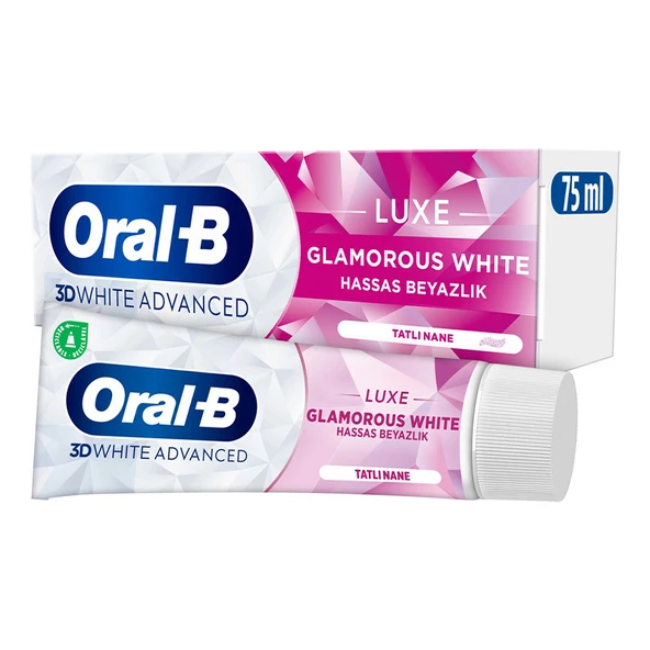 Oral-B Pro 3D White Advanced Luxe Glamorous White Diş Macunu 75 ml - 1