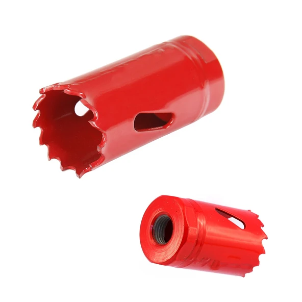 Gfb Bi Metal Panç Ø 22 mm Delik Açma Alçıpan Ahşap Pvc Delme Testeresi Adaptörsüz 1 Adet - Resim 2