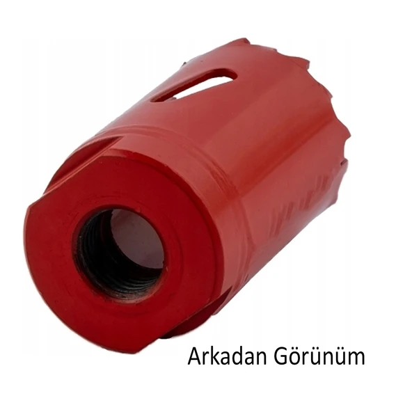 Gfb Bi Metal Panç Ø 22 mm Delik Açma Alçıpan Ahşap Pvc Delme Testeresi Adaptörsüz 1 Adet - Resim 3