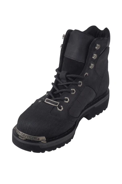 Harley Davidson Clemente Hakiki Deri Erkek bot - 5