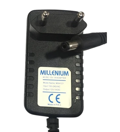Millenium 12V 1A Modem ve Arduino Uyumlu Plastik Kasa Priz Tipi Adaptör MXH121 - 5
