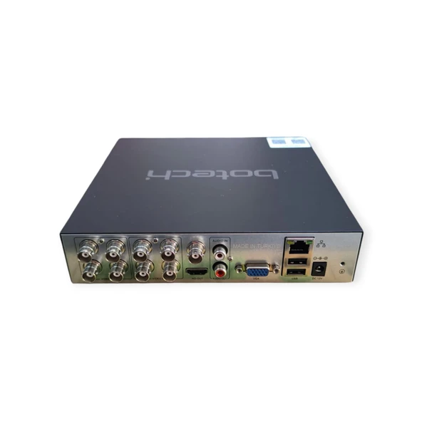 BOTECH BS-9008 8 Kanal 1080p Full HD HDCVI DVR Kayıt Cihaz - 2