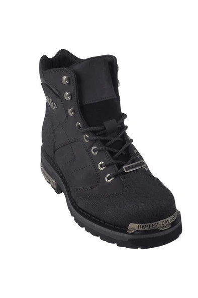 Harley Davidson Clemente Hakiki Deri Erkek bot - 4