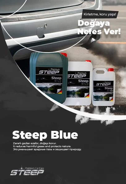 STEEP BLUE 10 LT AUS32 Üre Solüsyonu Euro4/Euro5/Euro6 (SCR Sistemi Olan Araçlar İçin) - Resim 2