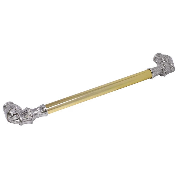 Alyans Çekmece Dolap Dolabı Kapak Kulpu Kulpları Kulbu 224 Mm Gold Rustik Metal Kulp Mobilya Mutfak - 2