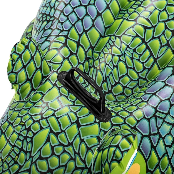 Bestway Şişme Timsah Tutunmalı Deniz Yatağı Plaj Aksesuar Oyuncak - Resim 5