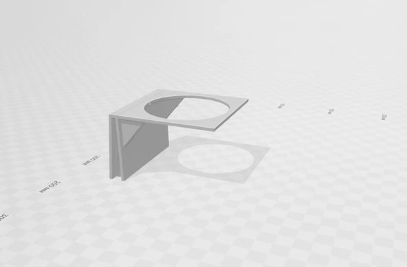 Byr3D Toyota Corolla Kol Dayanağı Için Bardak Tutucu 3D864998 Sadece Plastik Aparattır