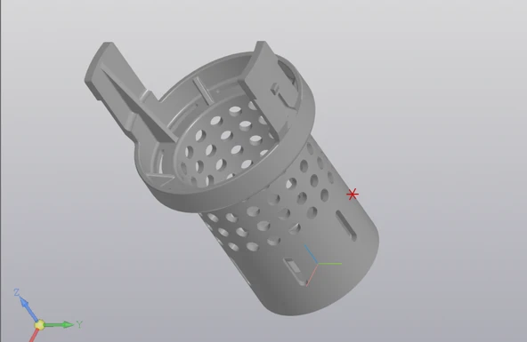 Byr3D Pmm Ariston/Indesit (256572) Için Kaba Filtre 3D864291 Sadece Plastik Aparattır