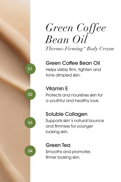 Advanced Clinicals Green Coffee Bean Oil Sıkılaştırıcı Vücut Kremi 59ML - 2