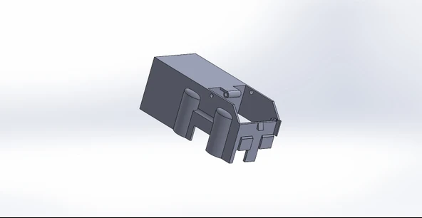 Byr3D Terminal Kapağı + Pil Ford Transit Basitleştirilmiş 3D864309 Sadece Plastik Aparattır - Resim 2
