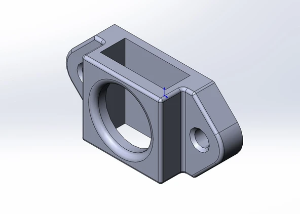 Byr3D Bebek Arabasının Kaputu Ayarlayıcı Muhafazası 3D843204 Sadece Plastik Aparattır