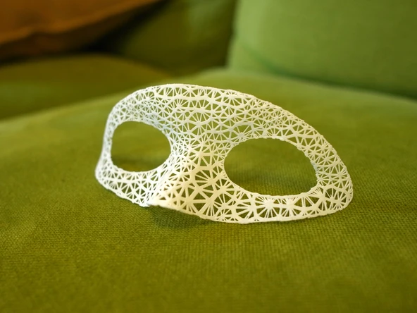 Byr3D Bir Maske 3D43462 Sadece Plastik Aparattır