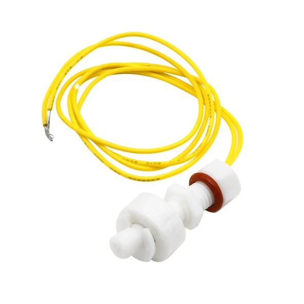 Mini Sıvı Su Seviye Sensörü Dikey Tip ZP2508 Şamandıra Mekanik Anahtar Kazan Kap Depo Tank Havuz Akvaryum Pompa Hidroponik Plastik 10W NC - Resim 7
