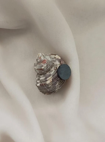 Magnet Doğal Deniz Kabuğu Nazar Boncuklu Mıknatıslı Buzdolabı Süsü - 3