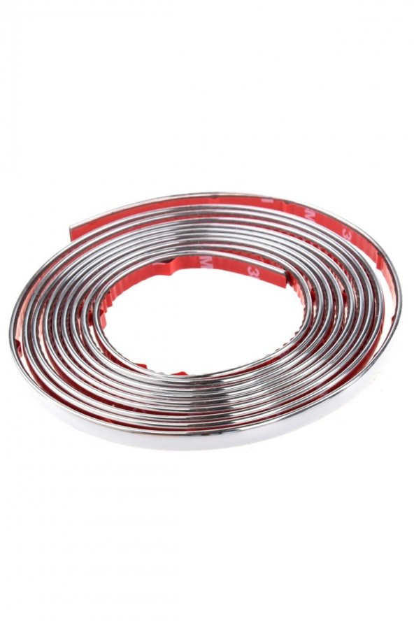 ENZELO Krom Yapışkanlı Şerit 9 Mm 10 Metre yapışkanlı - 2