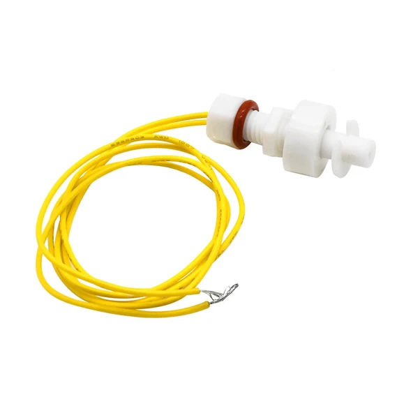 Mini Sıvı Su Seviye Sensörü Dikey Tip ZP2508 Şamandıra Mekanik Anahtar Kazan Kap Depo Tank Havuz Akvaryum Pompa Hidroponik Plastik 10W NC - Resim 4